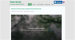 Desktop Screenshot of eloisewoods.com